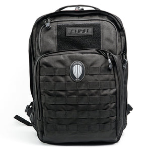 FUBU x Leatherback Gear Tactical One Bulletproof Backpack Leatherback Gear Black Two Panels 