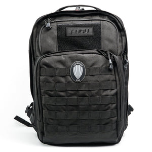 FUBU x Leatherback Gear Tactical One Bulletproof Backpack Leatherback Gear Black Two Panels