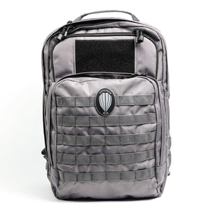 Tactical One Bulletproof Backpack Leatherback Gear Wolf Gray Two Panels