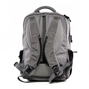 Leatherback Gear Civilian One Armored Backpack Wolf Gray - back image of backpack