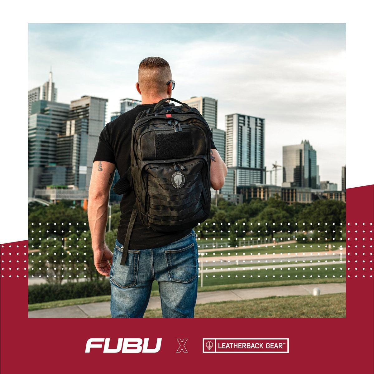 FUBU x Leatherback Gear Tactical One Bulletproof Backpack Leatherback Gear 