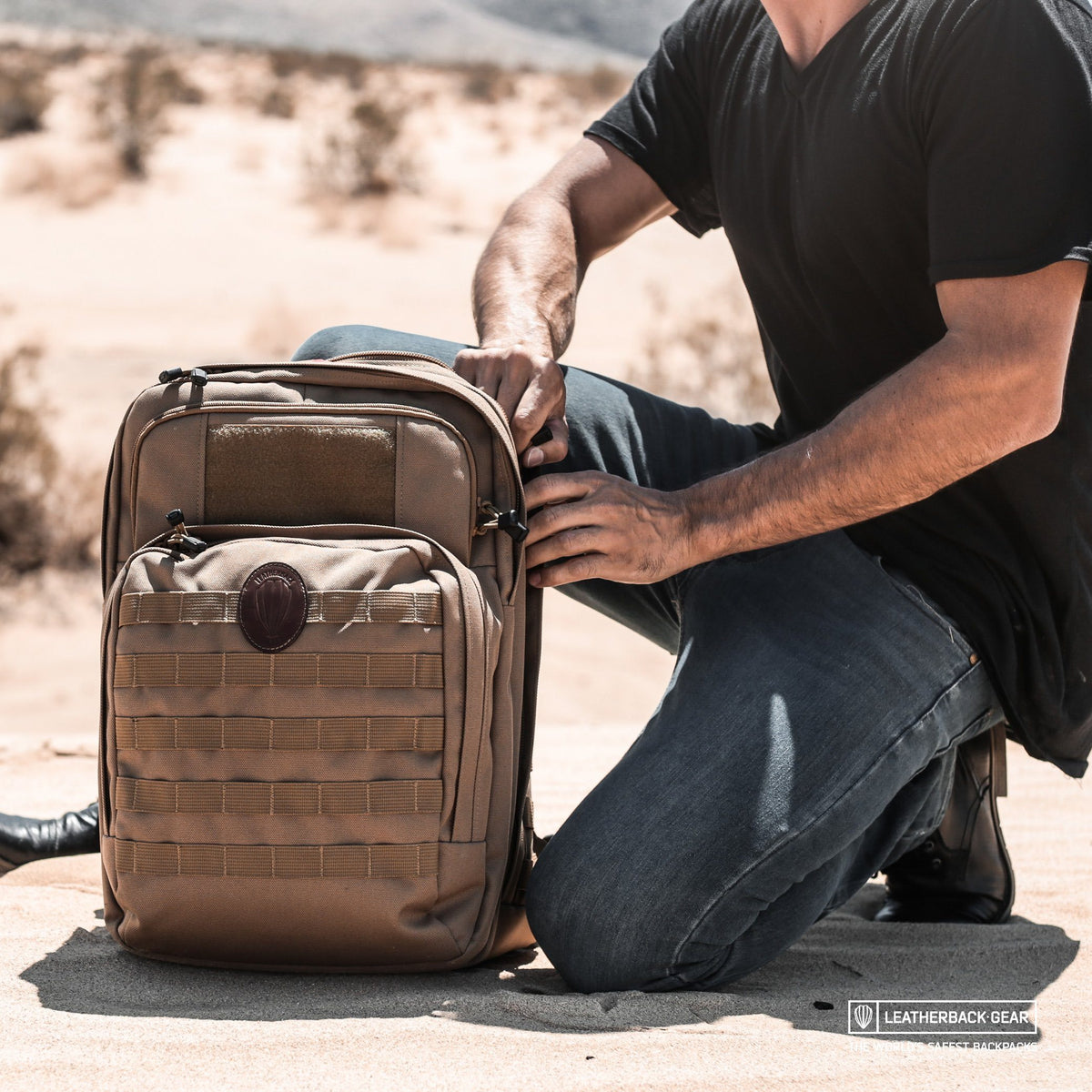 Tactical One Bulletproof Backpack Leatherback Gear 