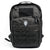 Tactical One Bulletproof Backpack Leatherback Gear Black Two Panels 