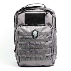 Tactical One Bulletproof Backpack Leatherback Gear Wolf Gray Two Panels 